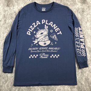 Disney Blue Pizza Planet Long Sleeve Tee